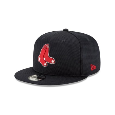 Boston Red Sox Gorra | New Era MLB Clubhouse Collection 9fifty Snapback Cap Mexico - Azules